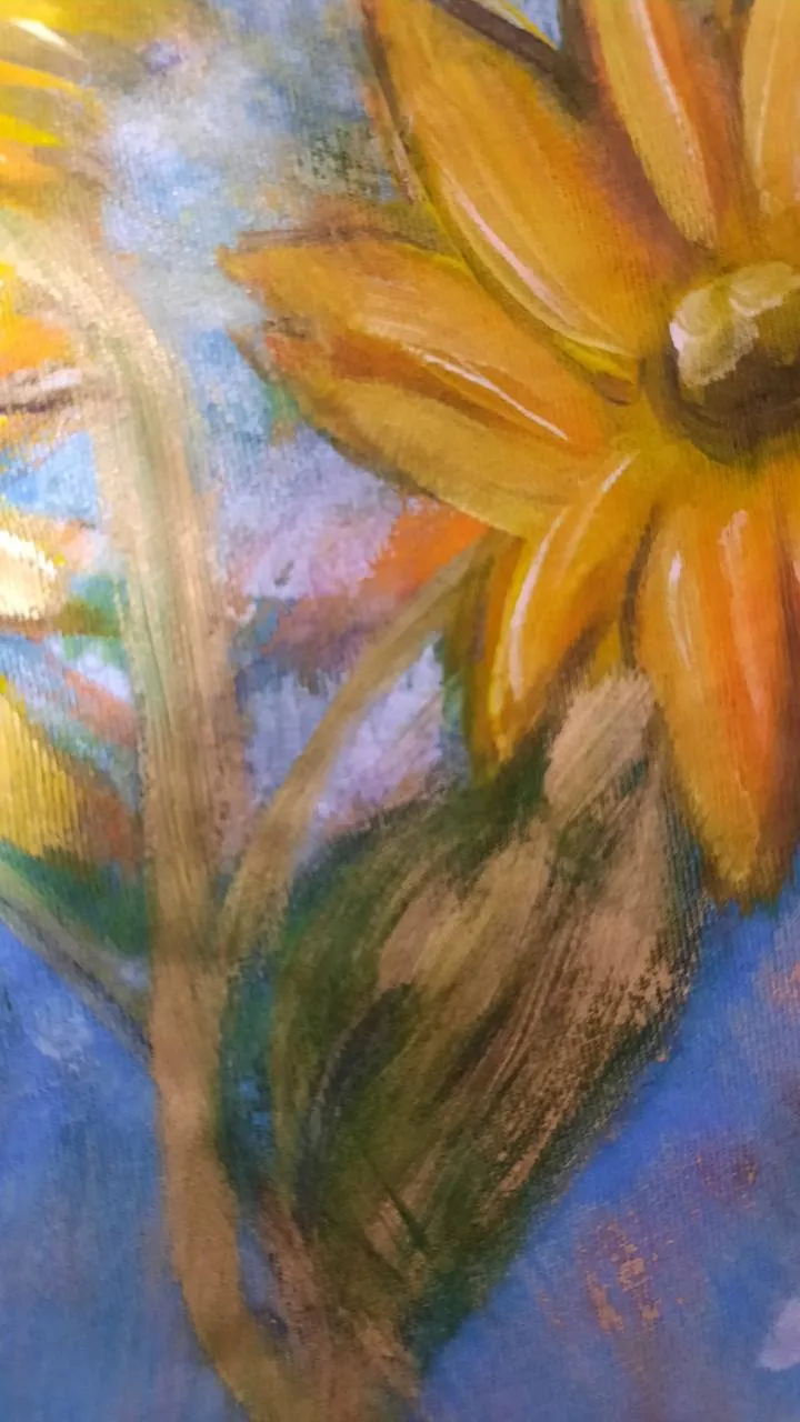 Роспись футболки 🌻 #5