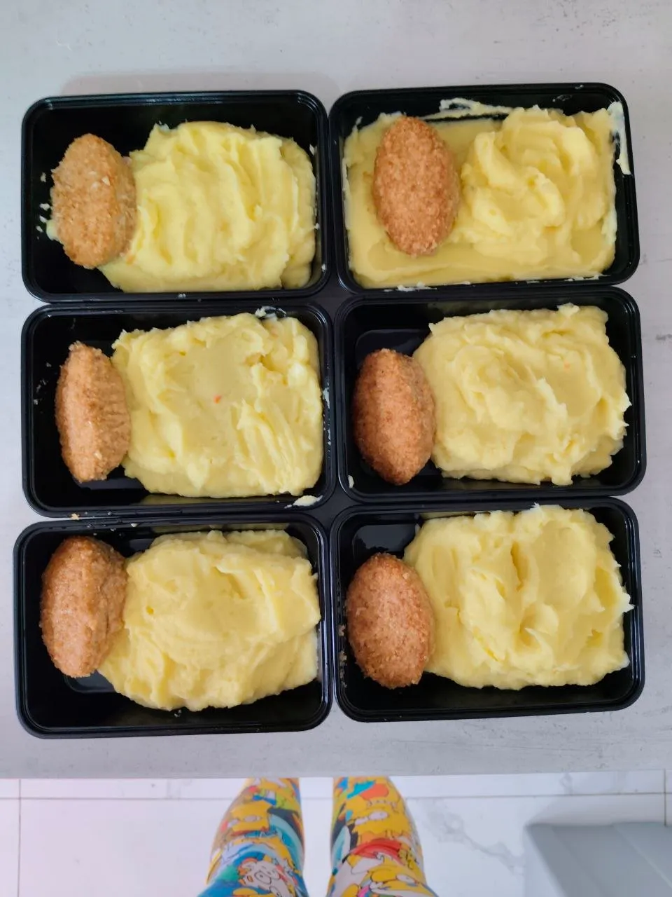 Котлетки с пюрешкой