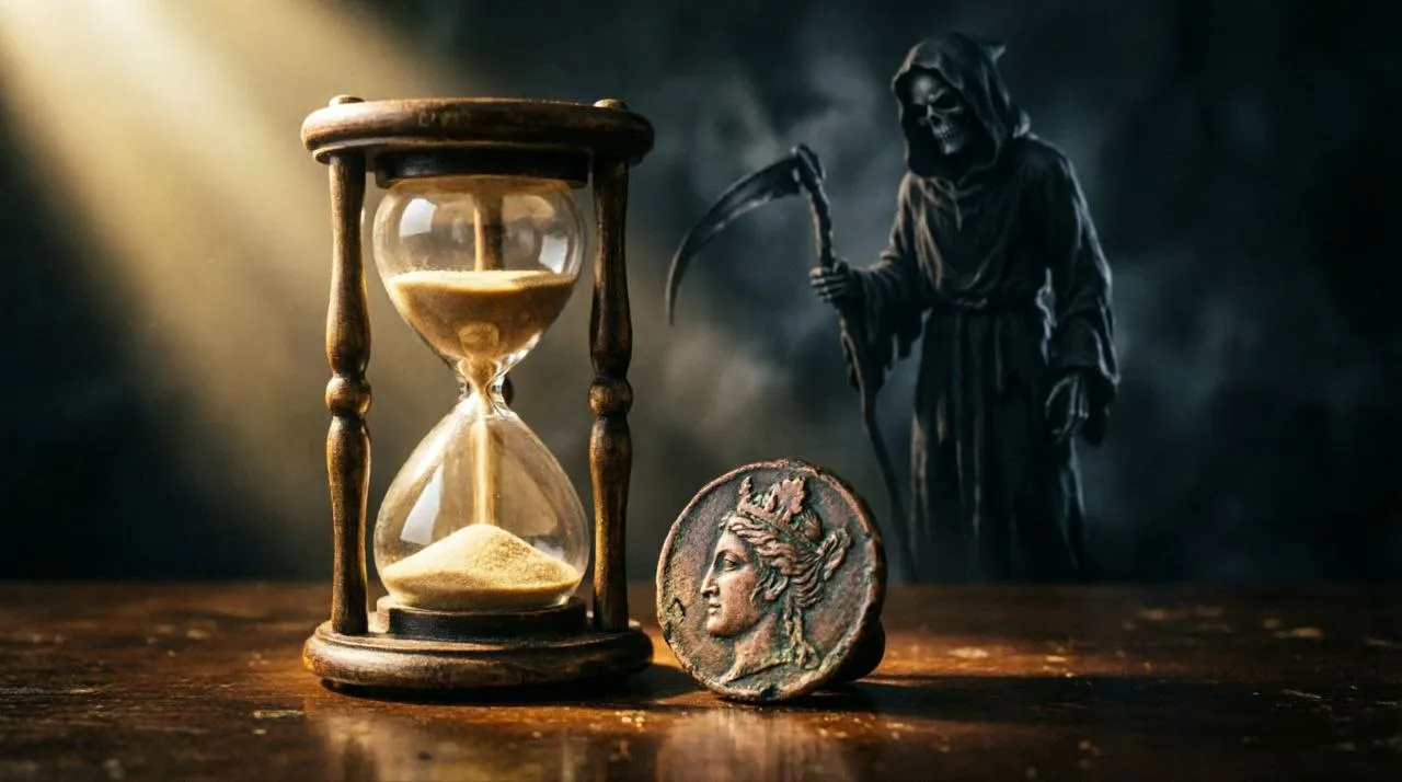 🗝️ **Это 30-я история в коллекции «Грань миров».** *Цикл 4: Фэнтези, Сказки и Притчи.*  *Не торгуйся с вечностью. Живи здесь и сейчас.*  ***  💬 **Чем бы вы готовы пожертвовать ради лишнего дня жизни?** Памятью? Чувствами? Любовью? Или жизнь без этого теряет смысл? **Поделитесь мыслями** 👇  ❤️ *Понравилась притча? Поставьте реакцию и поделитесь с друзьями!*
